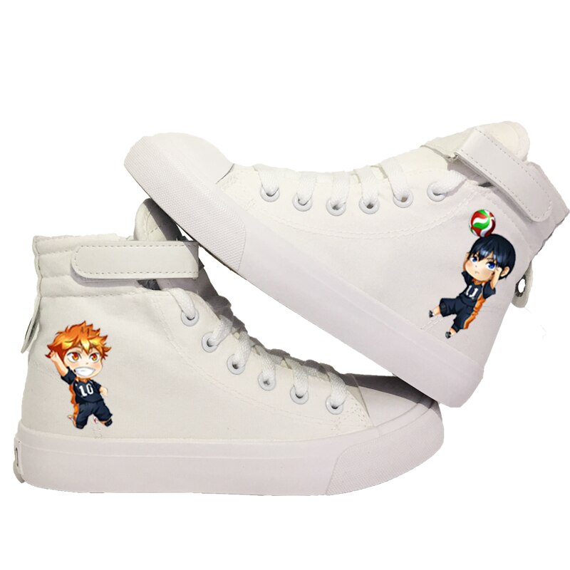 Printed Canvas Sneakers Haikyuu (Colors Available) - House Of Fandom