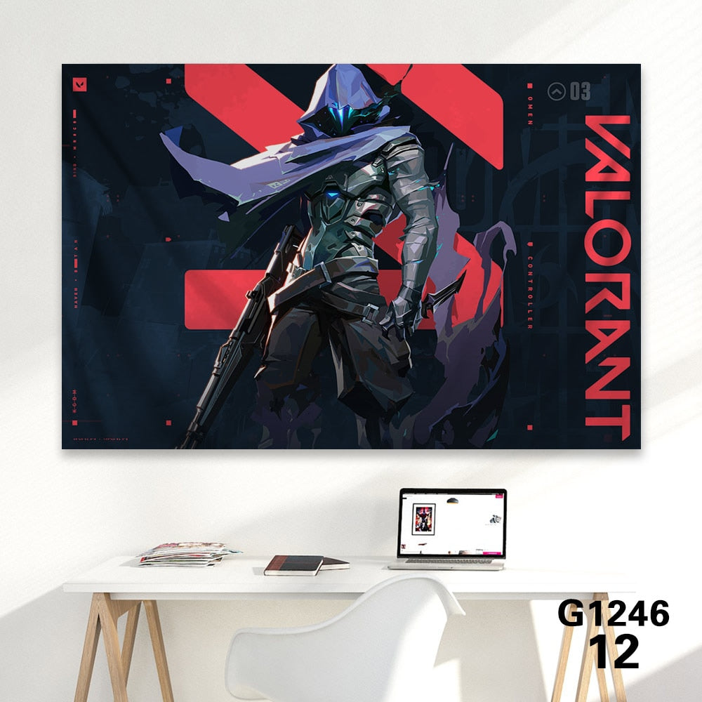 Posters Valorant Light (Variants & Sizes Available)
