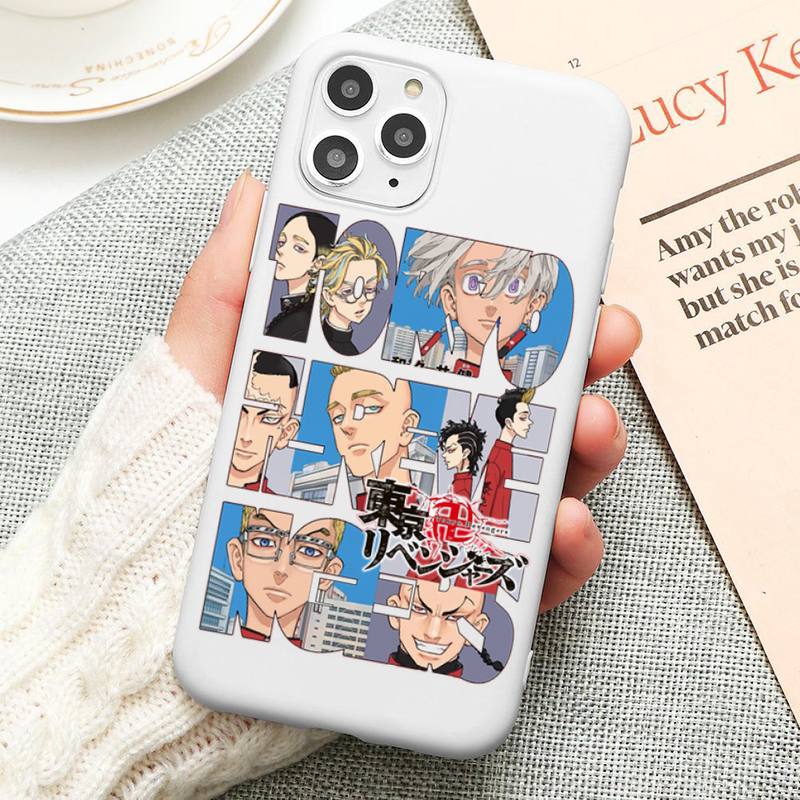 Silicon iPhone Cases Collection-1 Tokyo Revengers (Variants Available) - House Of Fandom