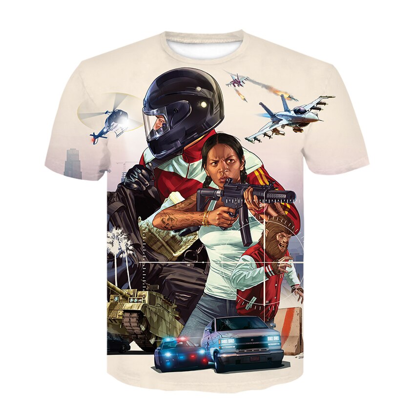 GTA T-Shirt Collection-2 (Variants Available)