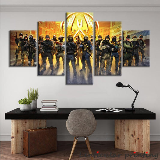 Canvas 5/3 Wall Painting Without Frame CS:GO (Sizes Available)