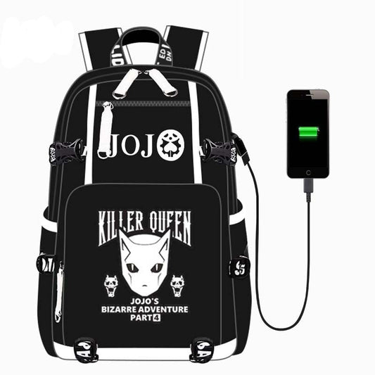 USB Port Backpack JoJo's Bizarre Adventure (Variants Available) - House Of Fandom