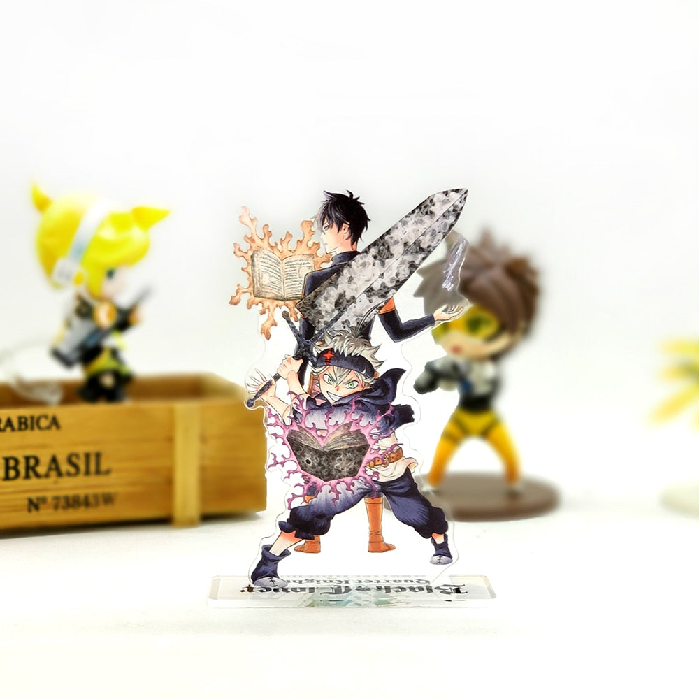Asta And Yuno Acrylic Stand Figure 15cm Black Clover - House Of Fandom