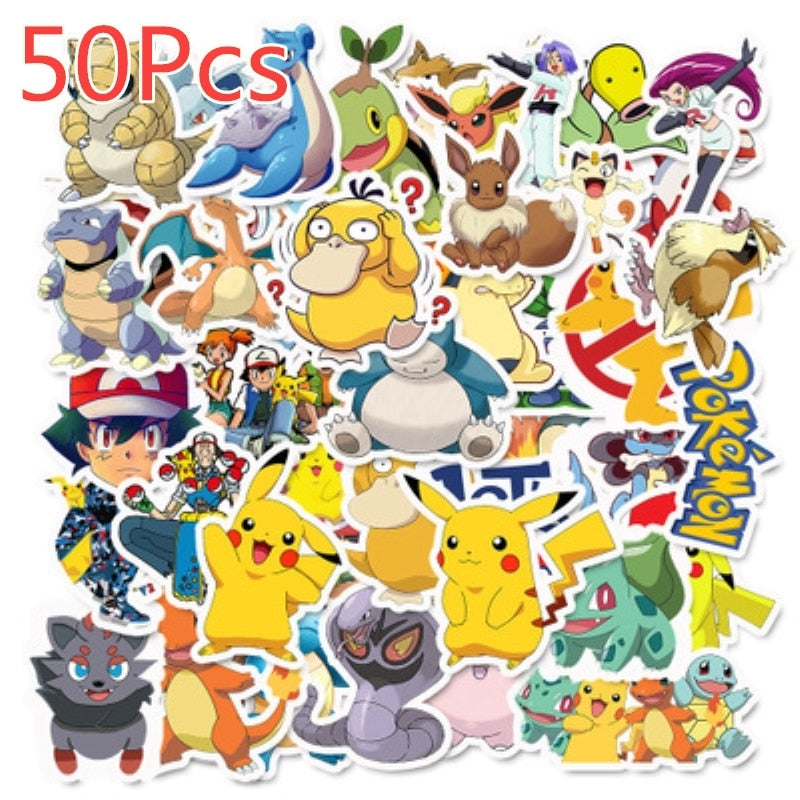 Stickers 40/50/100 Pcs Pokemon - House Of Fandom