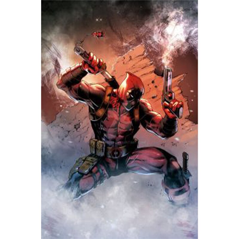 Deadpool Marvel Canvas Wall Art (Variants Available)
