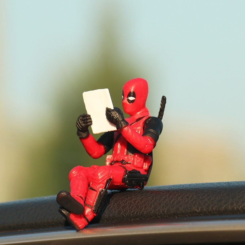 Deadpool Marvel Car Decorative Figurines (Variants Available)