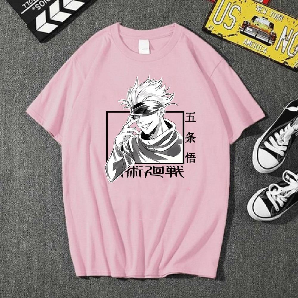 Gojo Satoru T-shirt Jujutsu Kaisen (Colors Available) - House Of Fandom