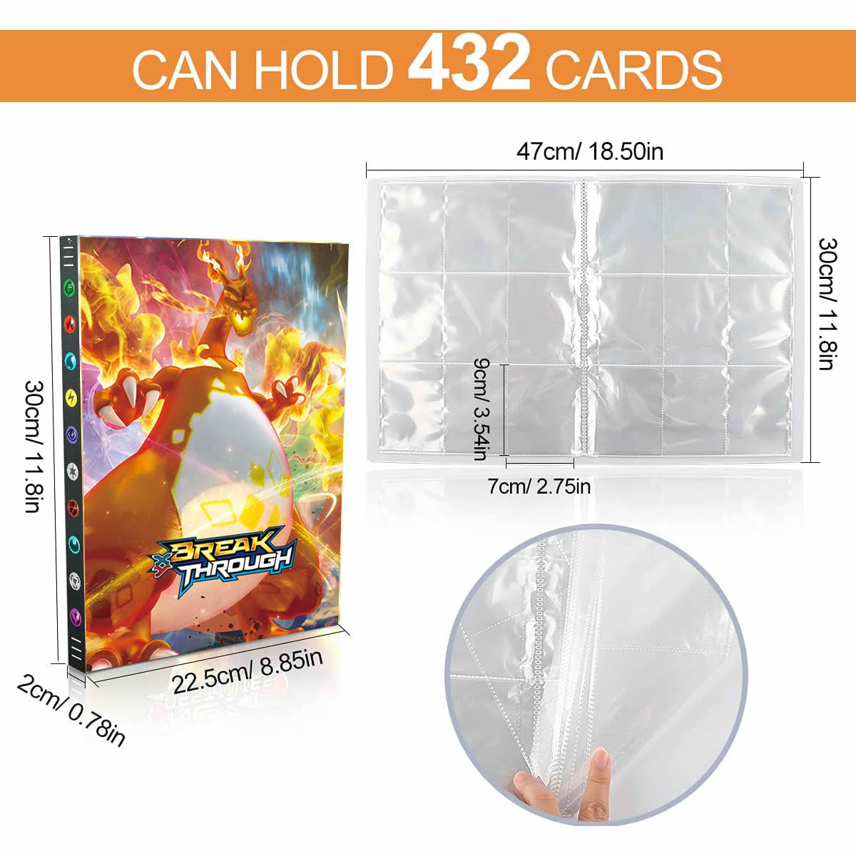 Card Collectors Book 432 Cards Pokemon (Variants Available) - House Of Fandom