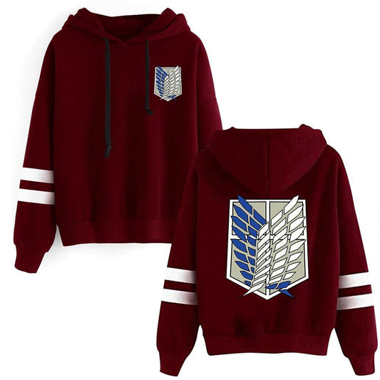Printed Hoodie 1 Scout Regiment Attack on Titan (Colors Available) - House Of Fandom