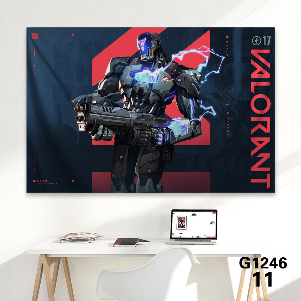 Posters Valorant Light (Variants & Sizes Available)