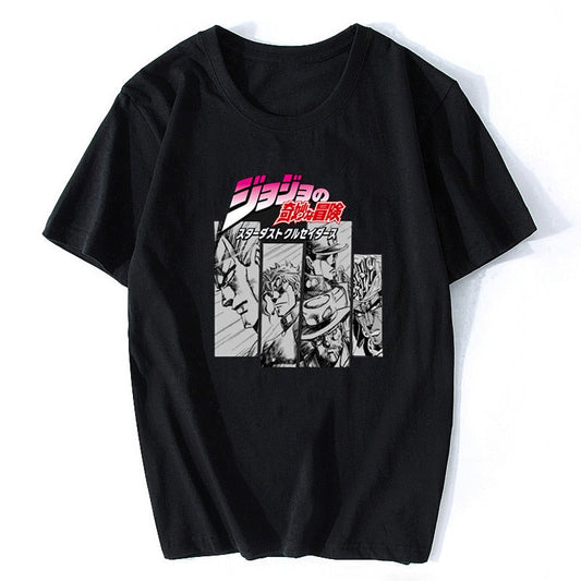 Printed T-shirt-4 Jojos Bizarre Adventure (Colors Available) - House Of Fandom