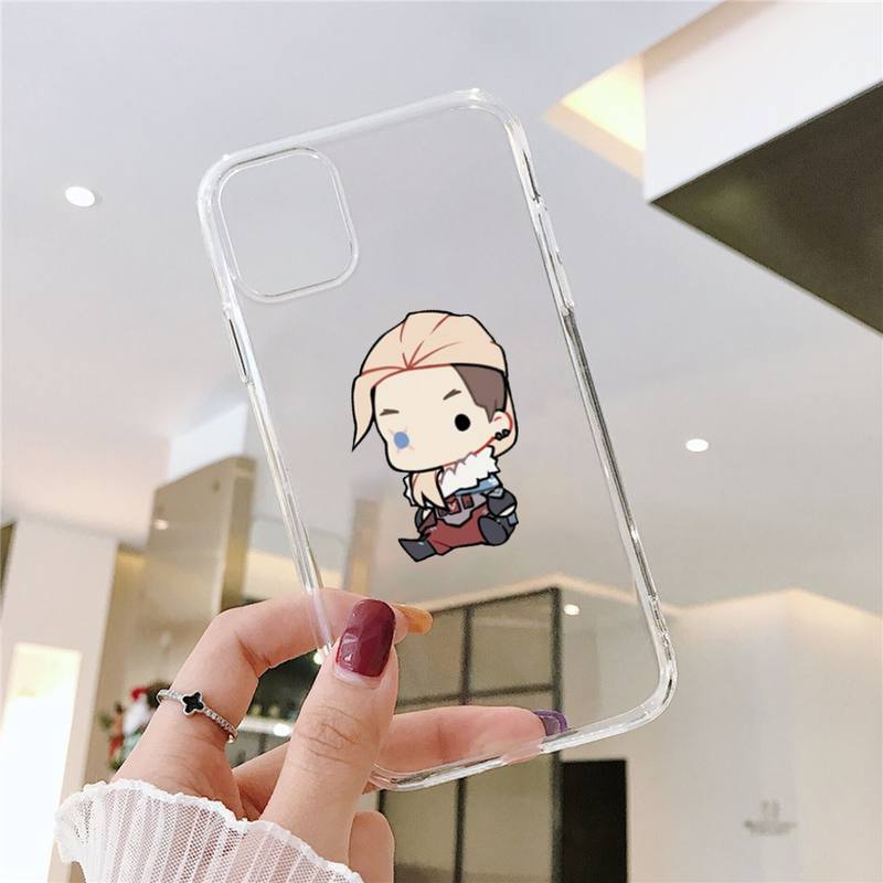 IPHONE CASES CHIBI COLLECTION-2 VALORANT (VARIANTS AVAILABLE)