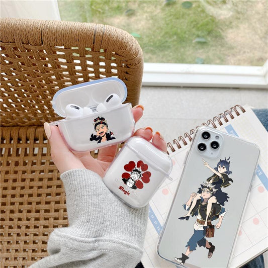 AirPod Cases Collection 1 Black Clover (Variants Available) - House Of Fandom
