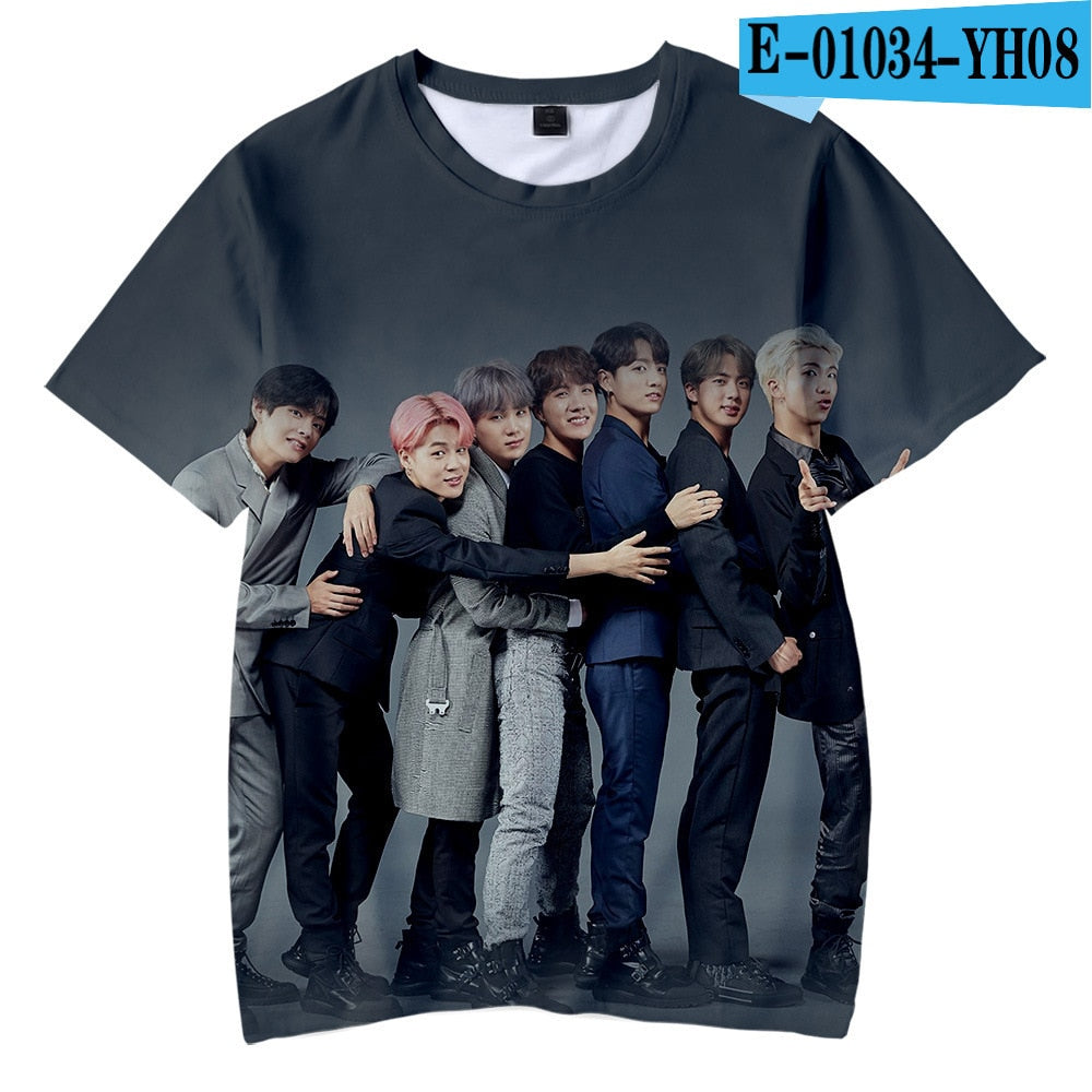 BTS KPop T-shirt Collection 1 (Variants Available)