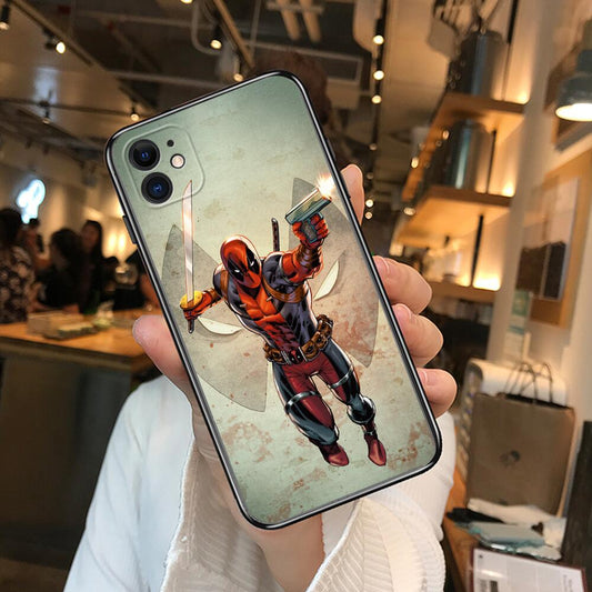 Deadpool Marvel iPhone Cases Collection-2 (Variants Available)