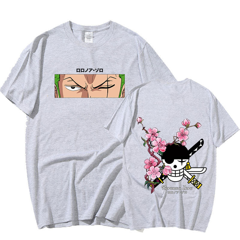 Roronoa Zoro Face T-shirt One Piece (Colors Available) - House Of Fandom