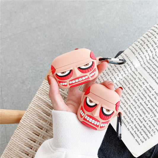 Colossal Titan Airpod Case Attack on Titan (Variants Available) - House Of Fandom