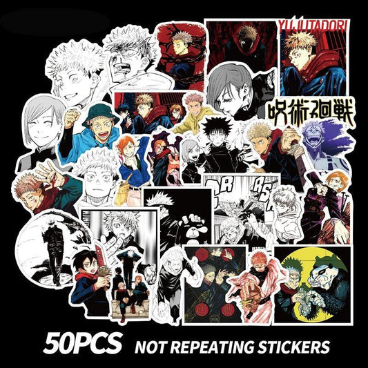 Stickers Jujutsu Kaisen 50pcs - House Of Fandom