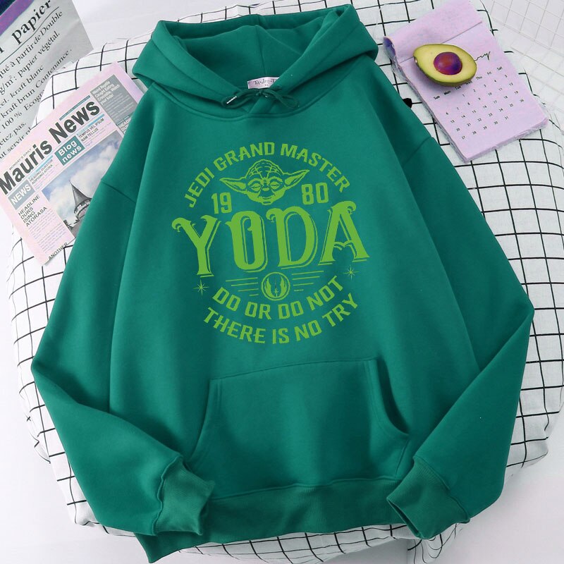 Yoda Thick Winter Hoodie Collection Star Wars (Colors Available)