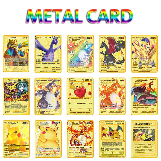 Collection Metal Cards Pokemon (Variants Available) - House Of Fandom
