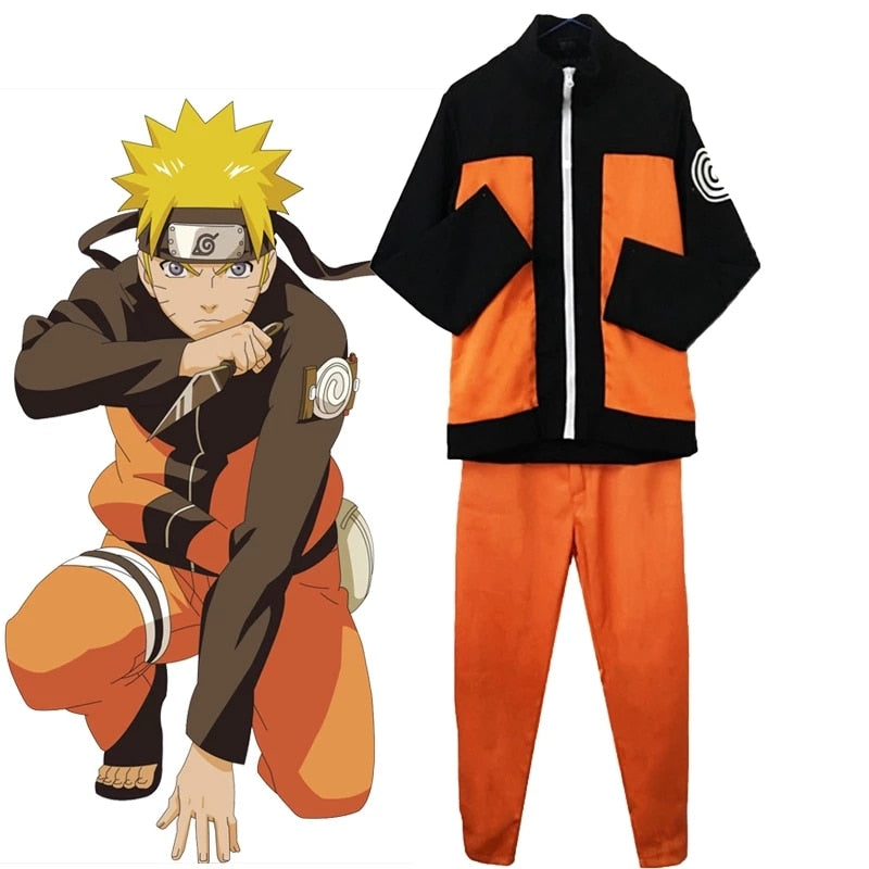 Naruto Cosplay Uniform Naruto/Boruto (Colors Available) - House Of Fandom