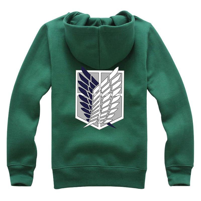 Hoodie Survey Corps Attack on Titan (Colors Available) - House Of Fandom