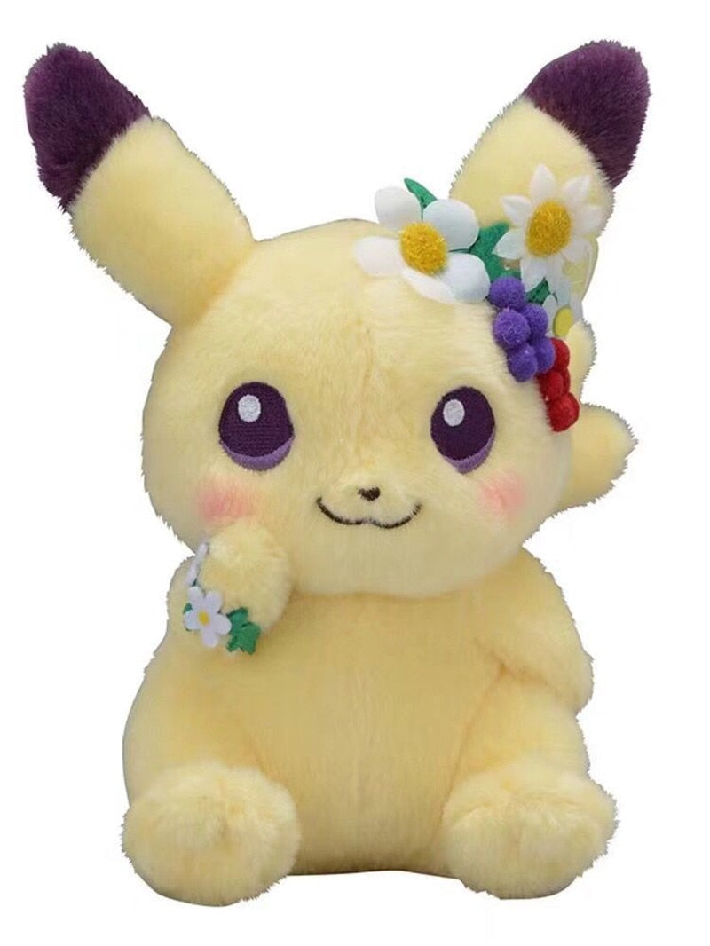 Pikachu Eevee 18 cm Plush Toy Pokemon - House Of Fandom