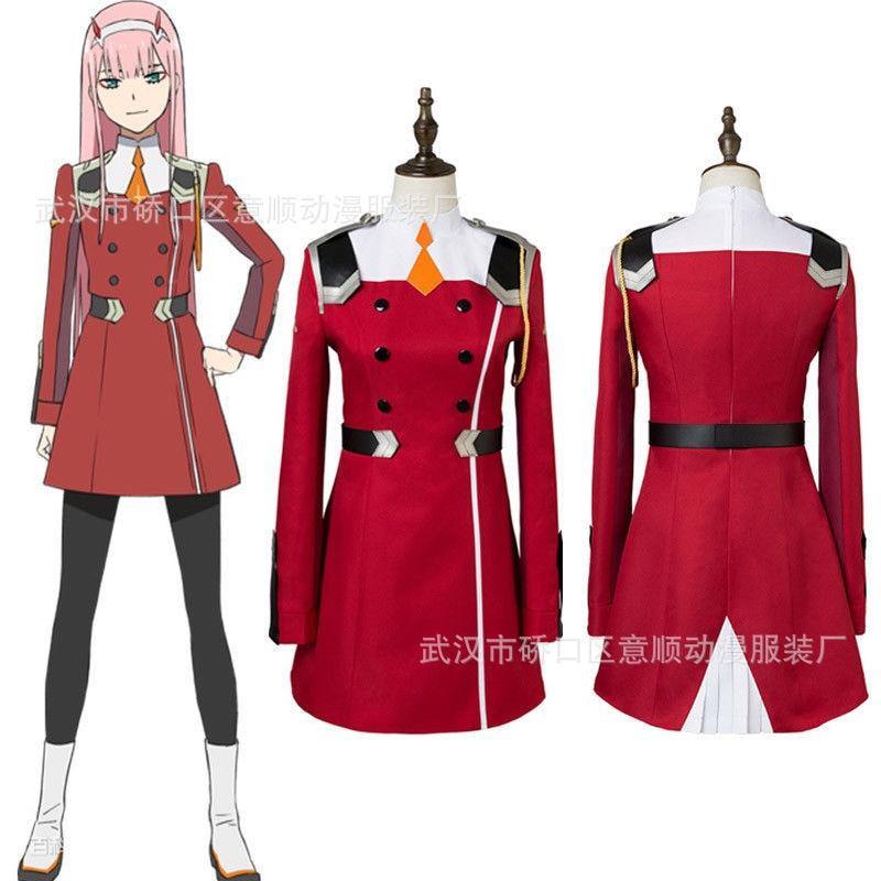 Zero Two Cosplay Red Costume Darling in the Franxx - House Of Fandom
