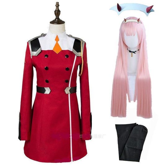 Zero Two Cosplay Red Costume Darling in the Franxx - House Of Fandom