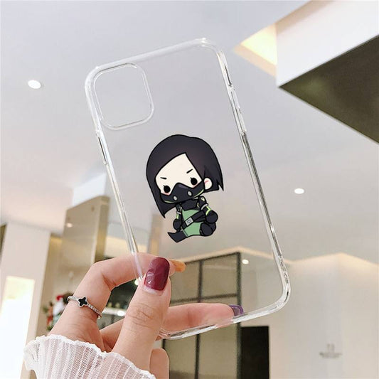IPHONE CASES CHIBI COLLECTION-2 VALORANT (VARIANTS AVAILABLE)