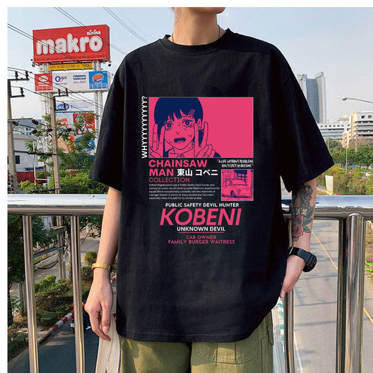 Kobeni T Shirt Chainsaw Man (Colors Available) - House Of Fandom