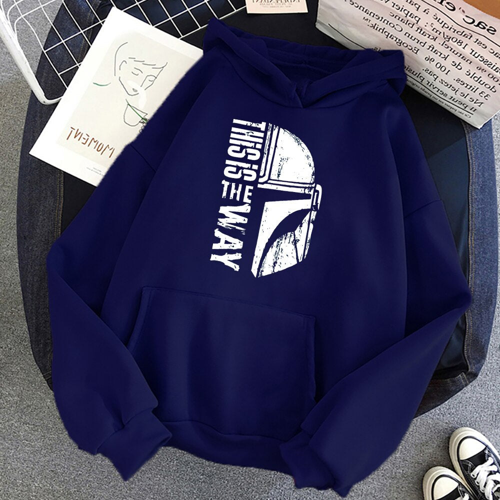 This Is The Way Hoodie Collection-1 The Mandalorian Star Wars (Colors Available)
