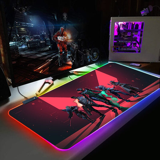 Gaming Mouse Pads RGB Collection-3 Valorant (Variants & Sizes available)
