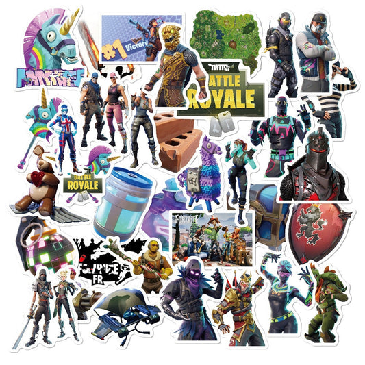 Stickers Fortnite Collection-2 50 Pcs
