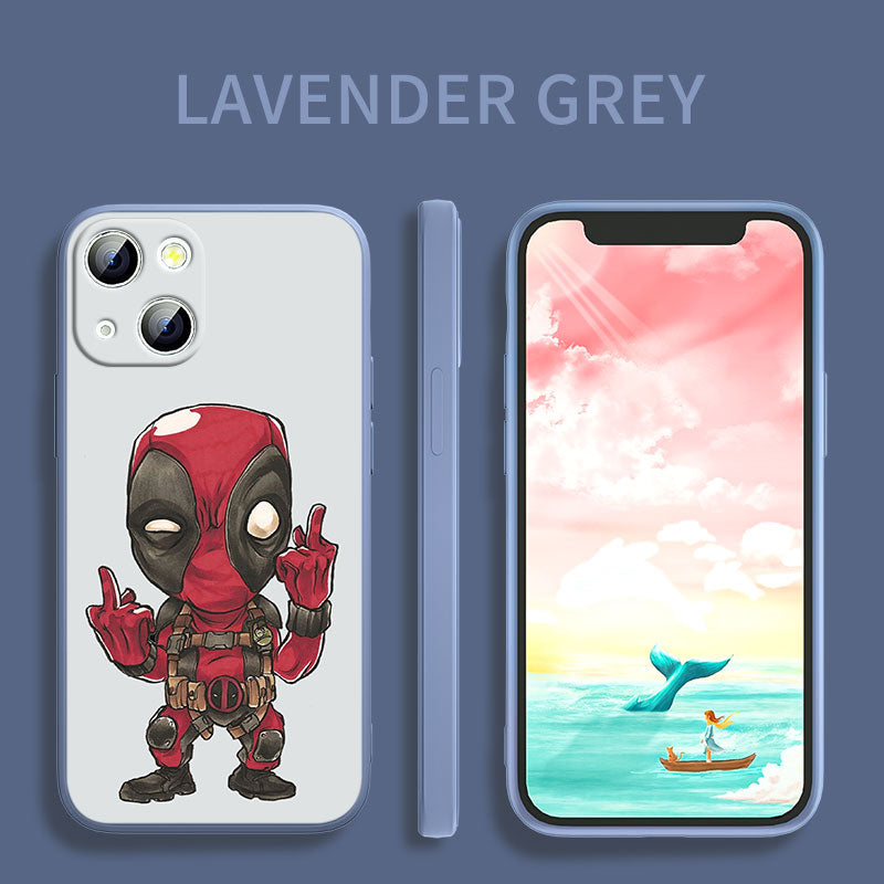 Deadpool Marvel Silicone iPhone Cases Collection-1 (Variants Available)