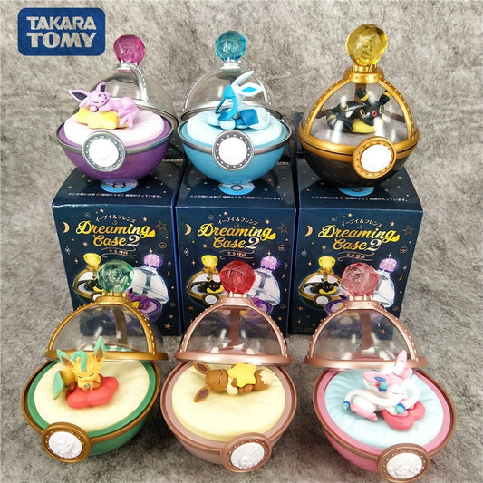Eevee Family in Pokeball Figurine Pokemon (Variants Available) - House Of Fandom