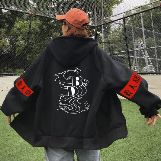 Black Dragons Hoodie/Jacket Tokyo Revengers (Colors Available) - House Of Fandom