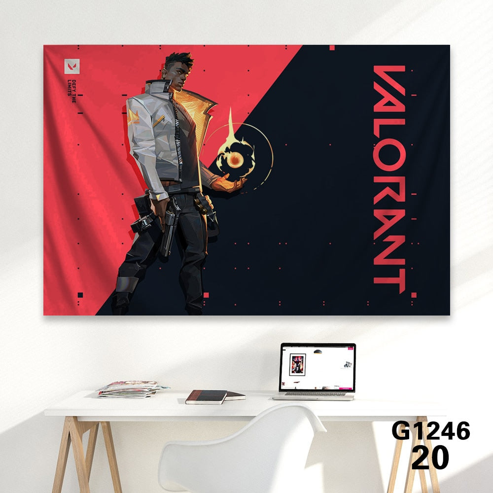 Posters Valorant Dark (Variants & Sizes Available)