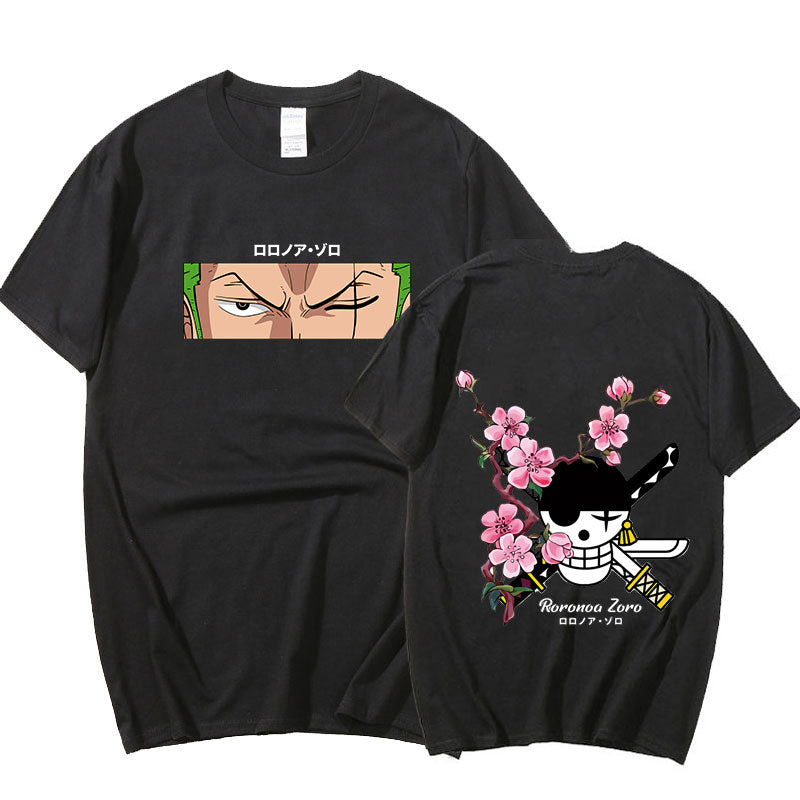 Roronoa Zoro Face T-shirt One Piece (Colors Available) - House Of Fandom