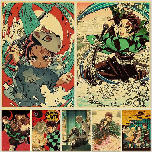 Posters Demon Slayer (Variants Available) - House Of Fandom