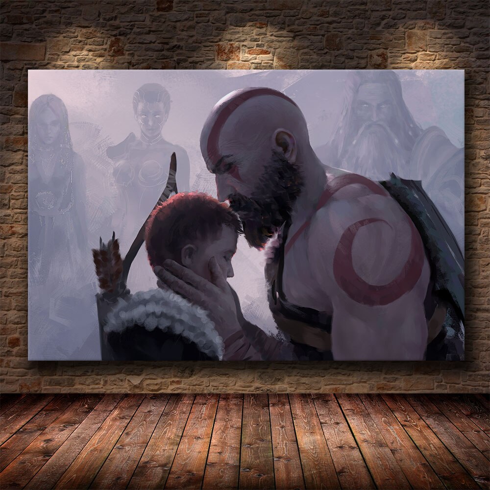 Canvas Paintings Collection-5 God Of War (Variants Available)