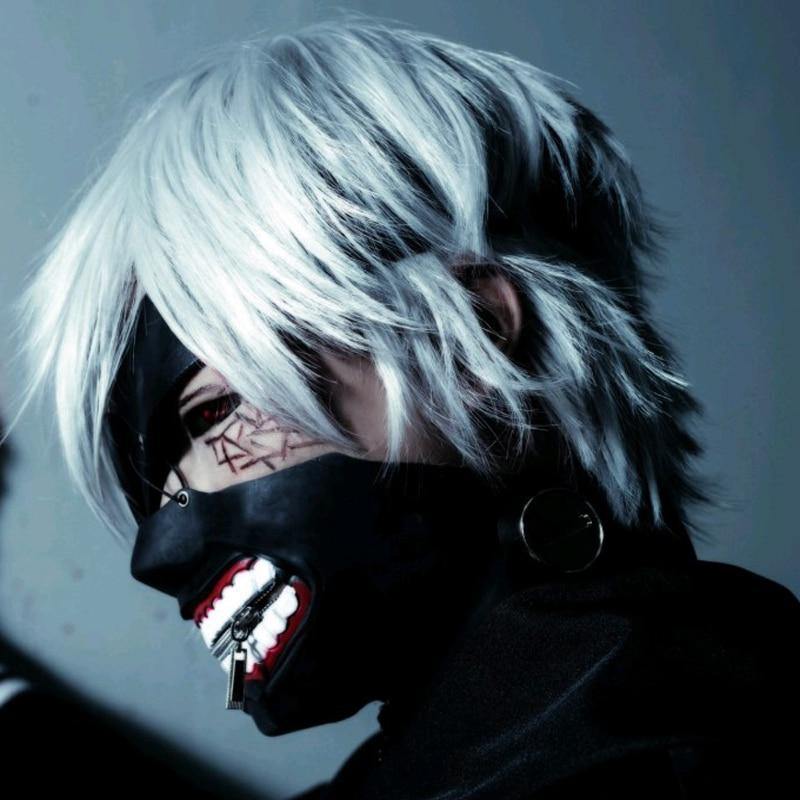 Kaneki Ken Cosplay Halloween Mask Tokyo Ghoul - House Of Fandom