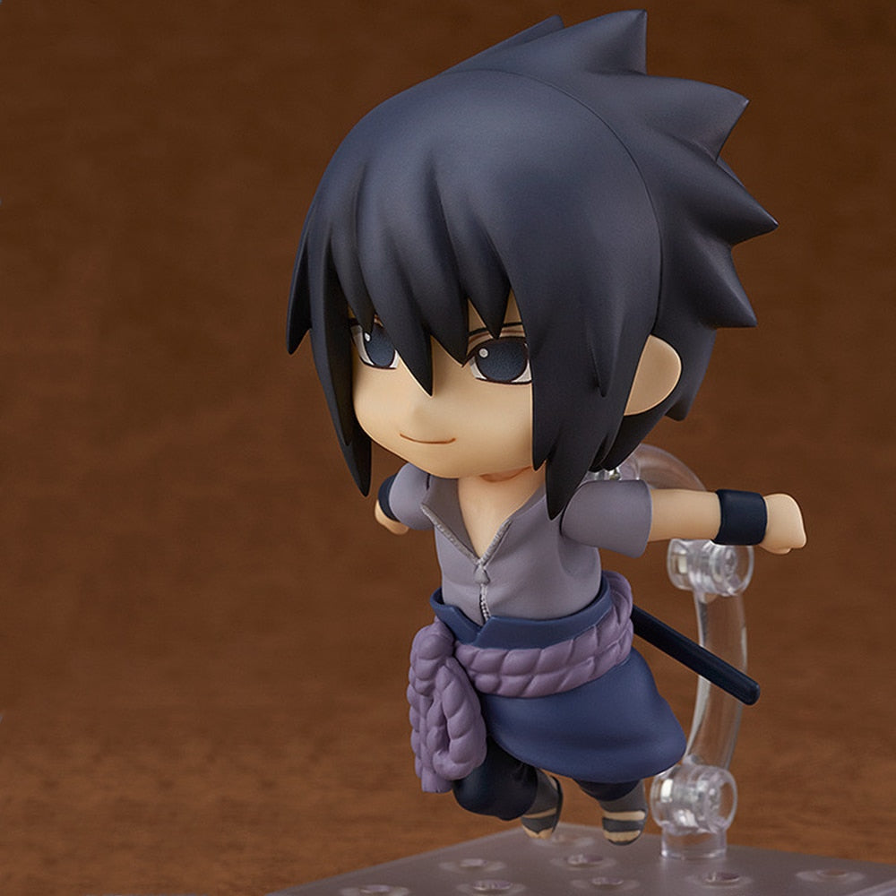 Sasuke Uchiha 3 in 1 Chibi 10 cm Action Figure Naruto/Boruto - House Of Fandom