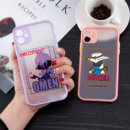 IPHONE CASES COLLECTION-2 VALORANT (VARIANTS AVAILABLE)