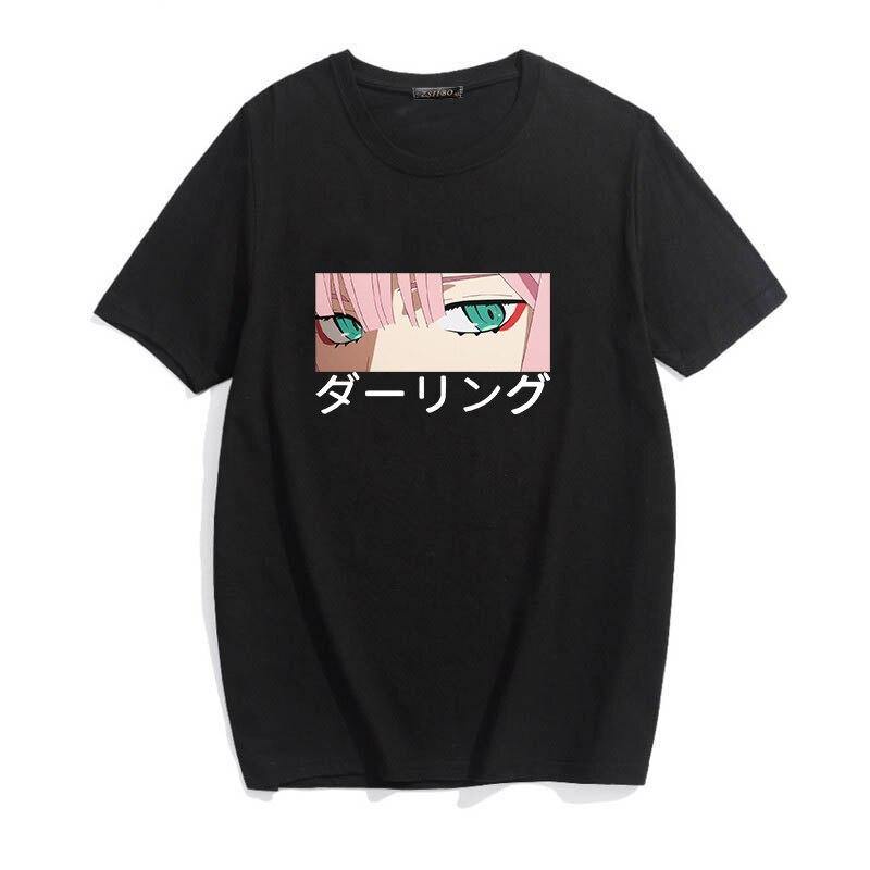 Darling in the franxx anime Harajuku Zero TWO beautiful girl printshort-sleeve chic female T-shirt - House Of Fandom