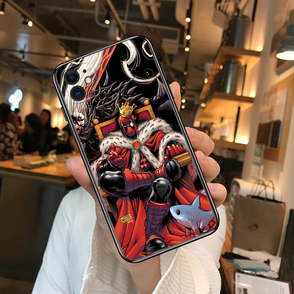 Deadpool Marvel iPhone Cases Collection-3 (Variants Available)