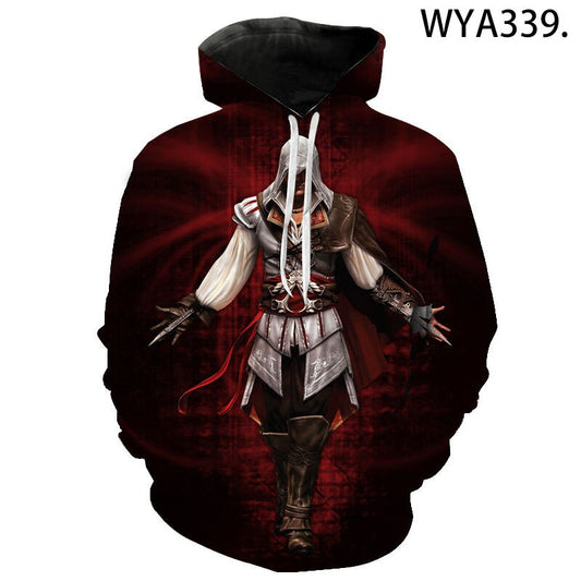3-D print hoodies collection 2 Assassin's creed (Variants available)