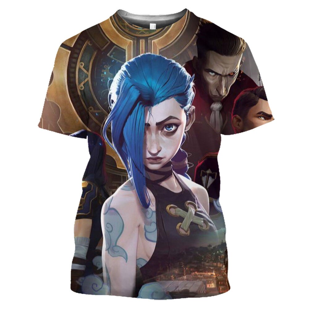 T-Shirts League of Legends Arcane Collection- 4 (Variants Available)