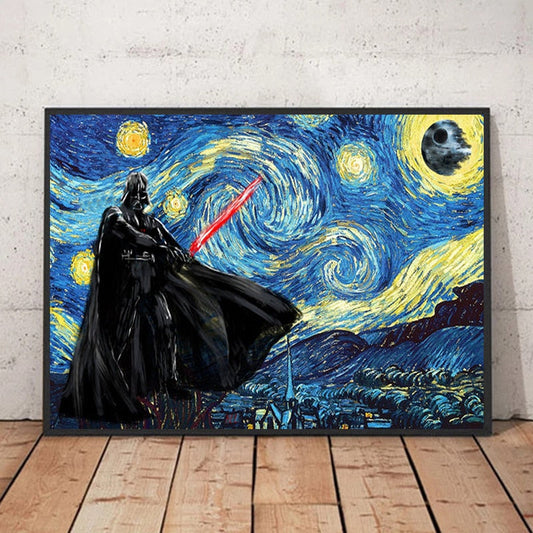 Jedi Star Wars Canvas Paintings (Variants Available)