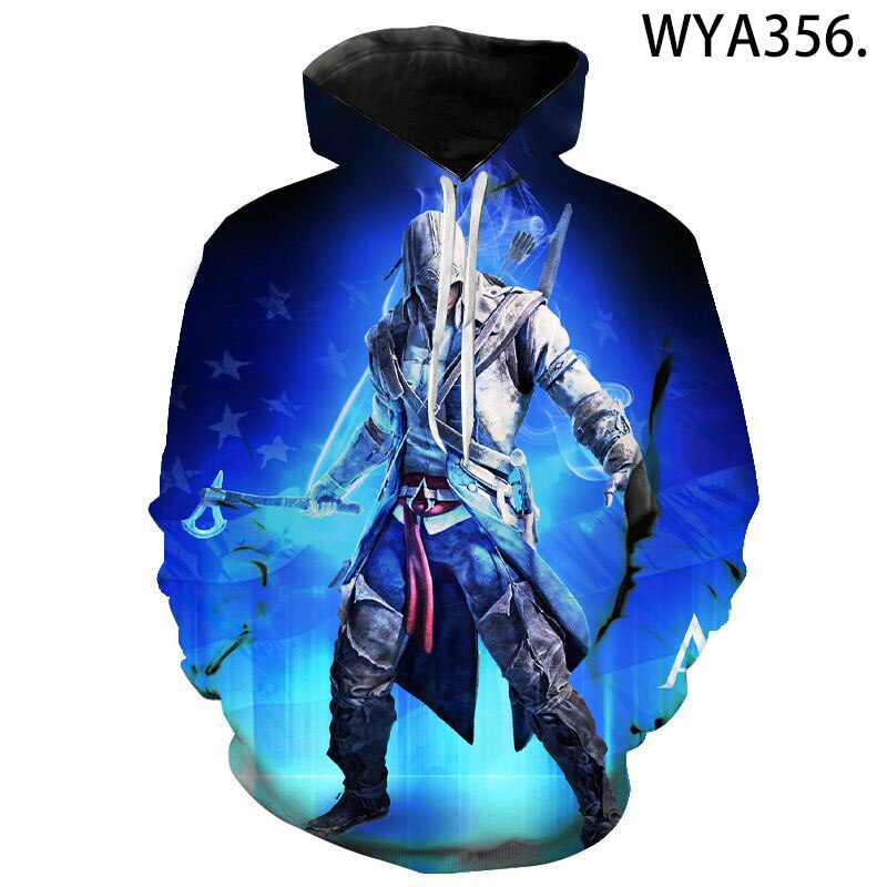 3-D Printed Hoodies Collection 1 Assassin's Creed (Variants Available)